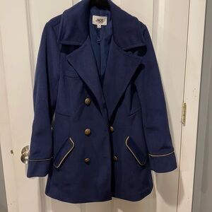 Jack by BB Dakota Double Breasted Velvety Coat New